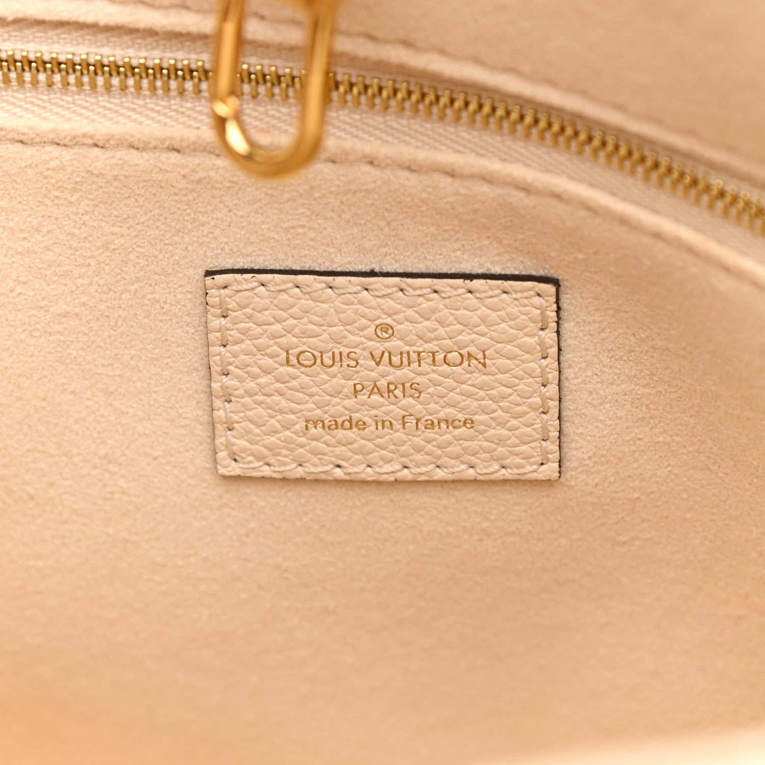 Louis Vuitton Empreinte Monogram Giant Onthego PM Creme Bois De Rose 6 of 10