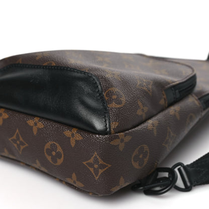 Louis Vuitton Monogram Macassar Avenue Sling Bag 9 of 9
