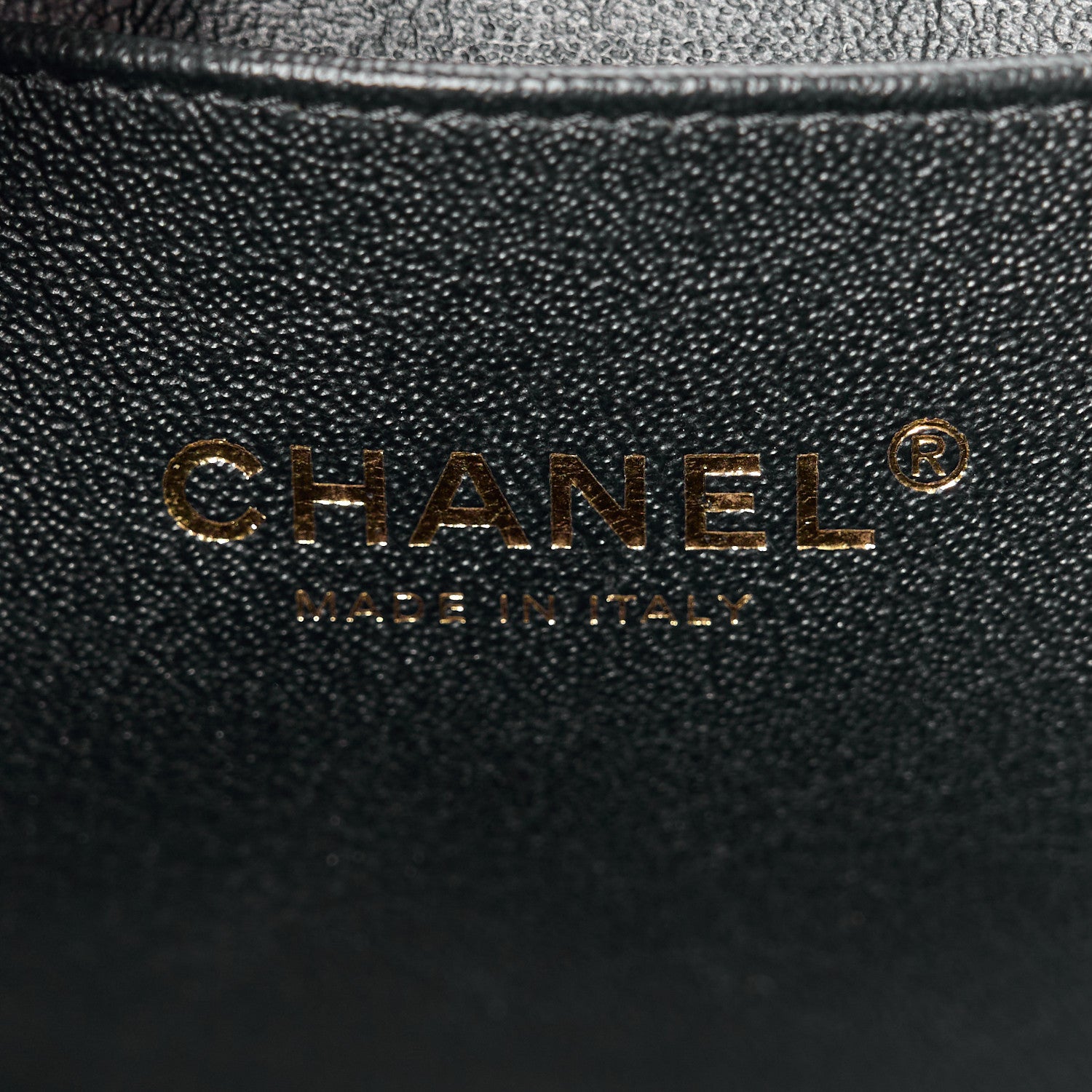 Chanel Caviar Quilted Small Top Handle Vanity Case With Chain Black 6 of 11