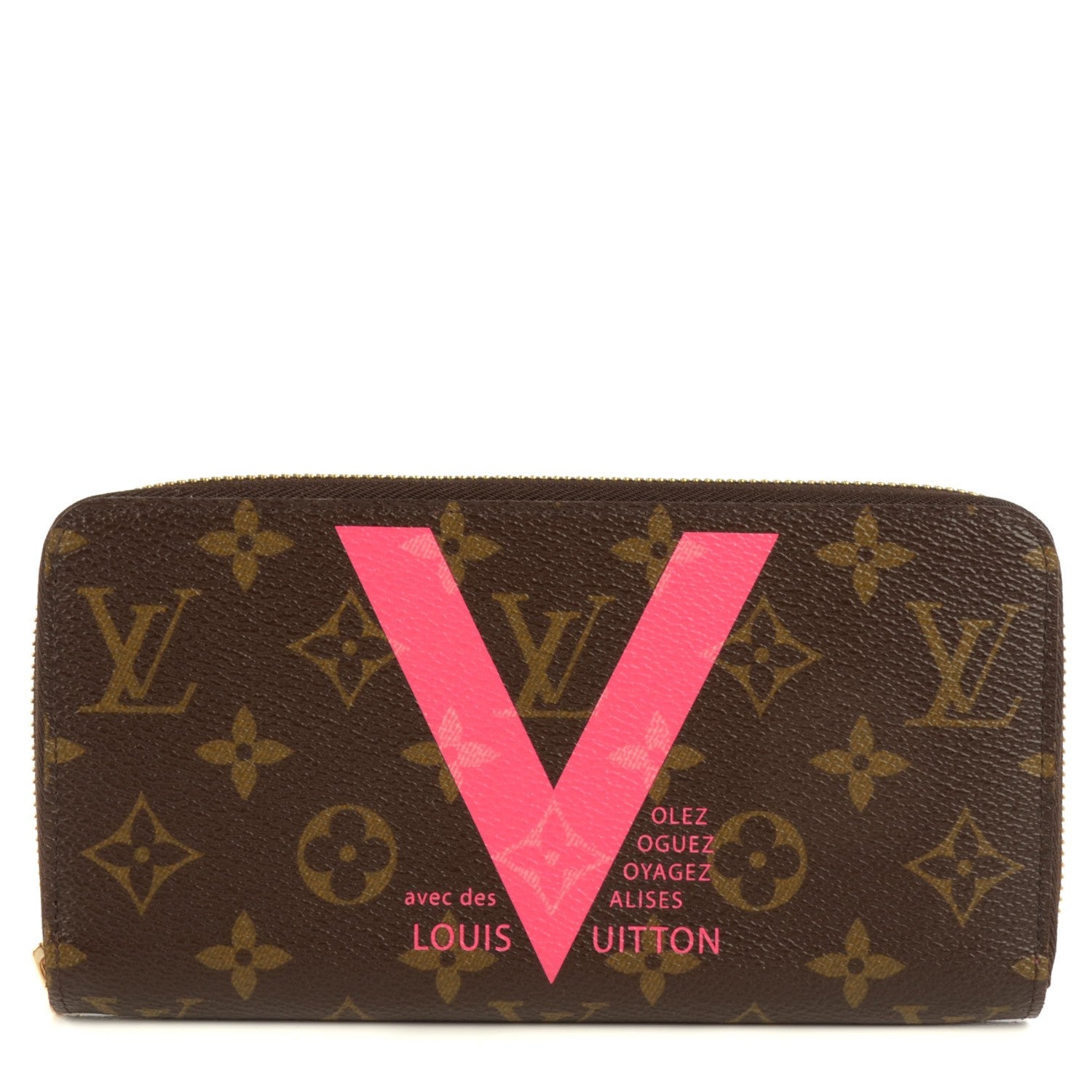 Louis Vuitton Monogram V Zippy Wallet Grenade 1 of 7