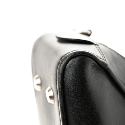 Balenciaga Calfskin S Triangle Duffle Black 19 of 23