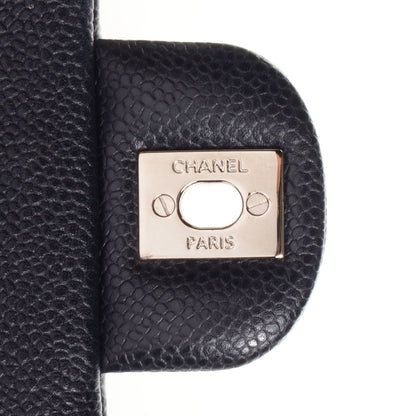 Chanel Caviar Clutch with Chain Flap Navy Blue 8 of 8