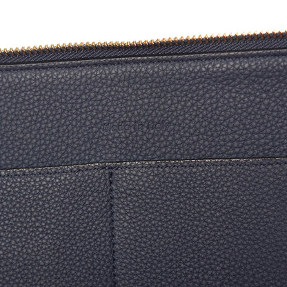 Celine Baby Grained Calfskin Medium Tri-Fold Bag Steel Blue 8 of 14