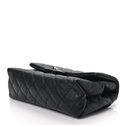 Chanel Grained Calfskin Quilted 2.55 Reissue Flap Belt Bag Clutch Black 8 of 8