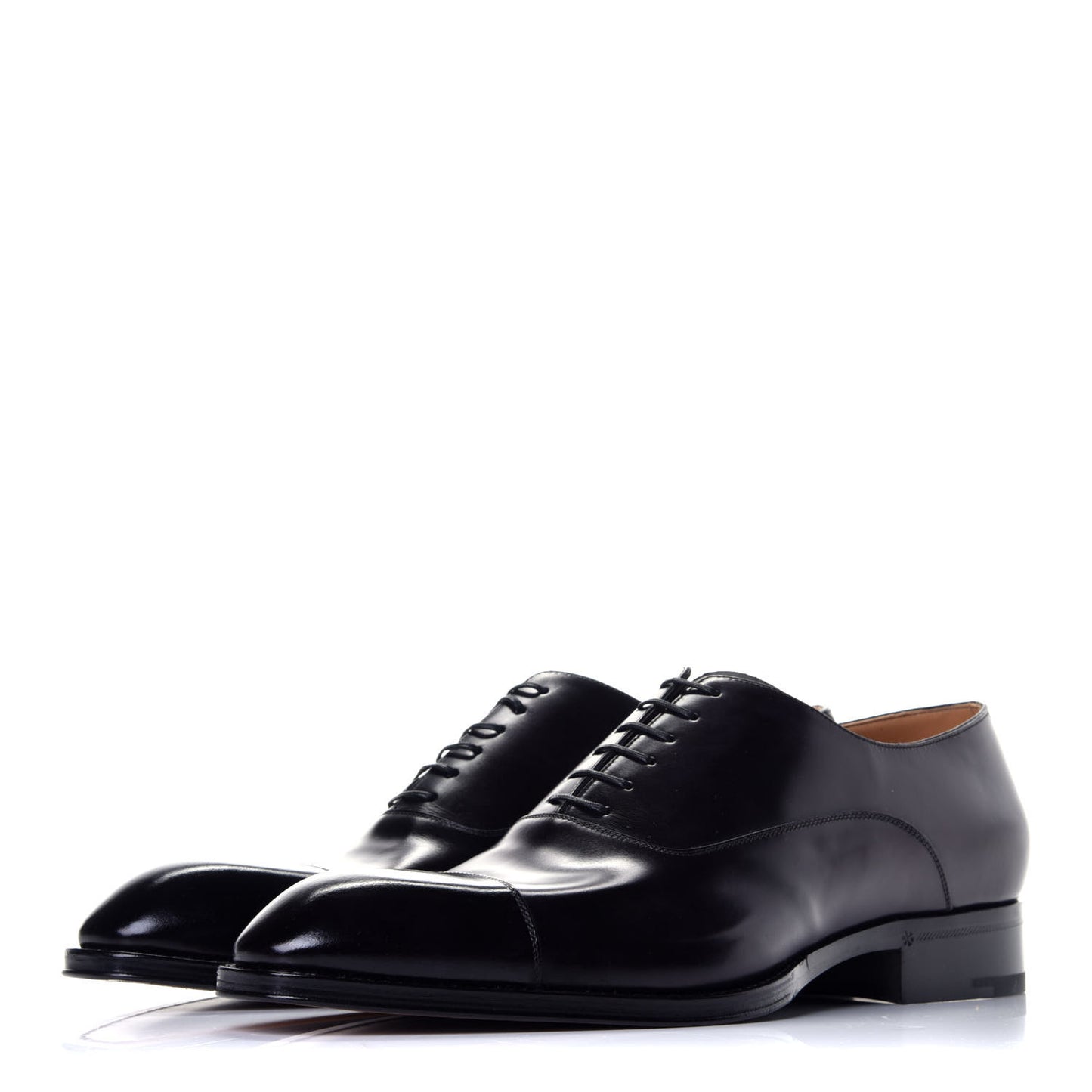 Calfskin Mens Vendome Richelieu 9 Black