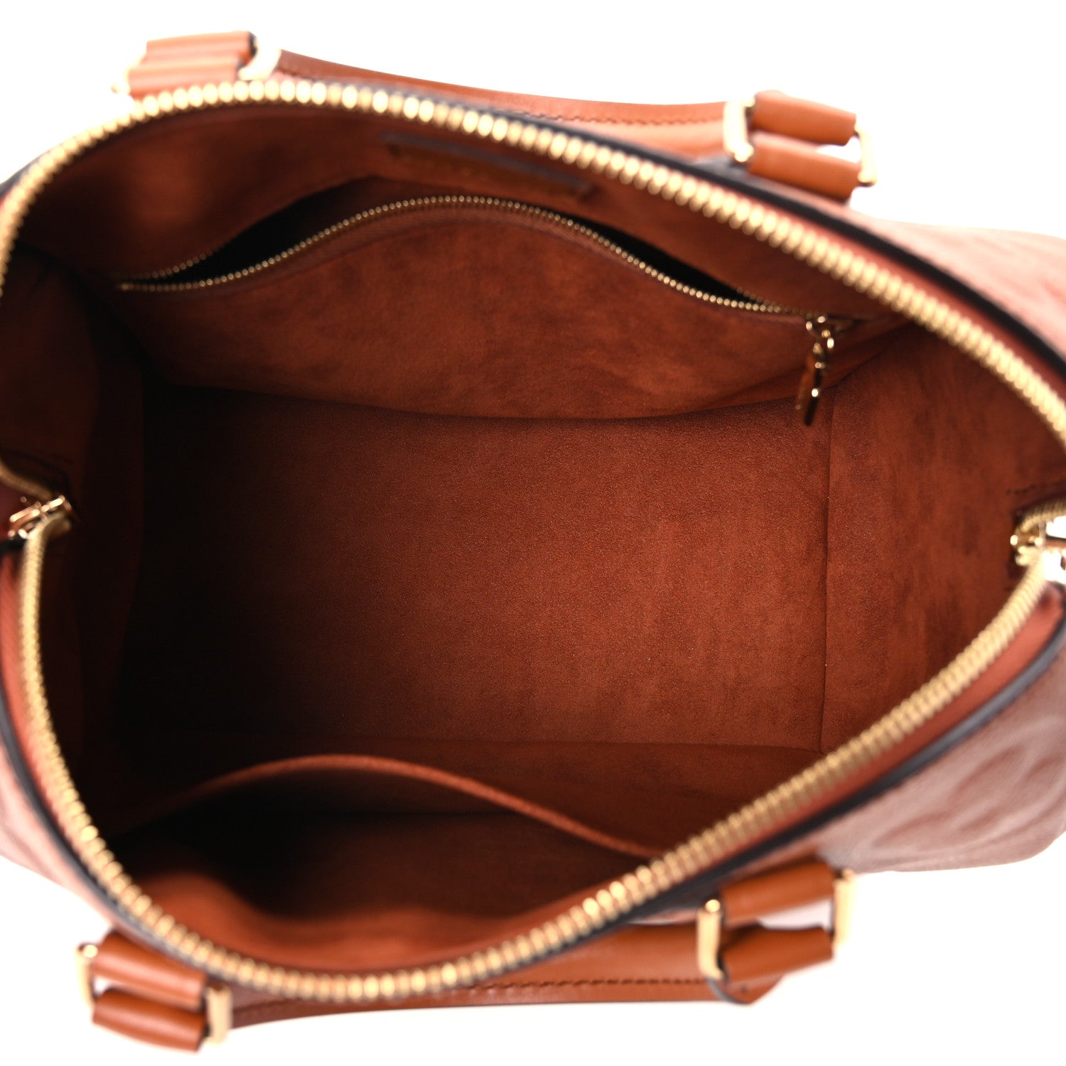 Louis Vuitton Empreinte Monogram Giant Speedy Bandouliere 25 Cognac 5 of 10