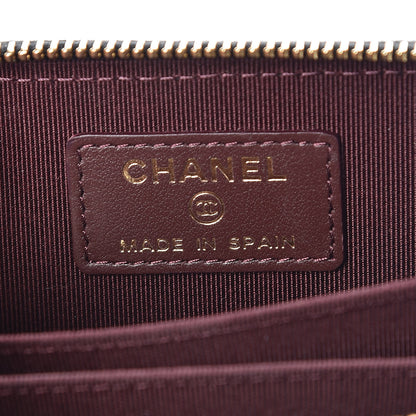 Chanel Caviar Quilted Zip Coin Purse Black 6 of 8