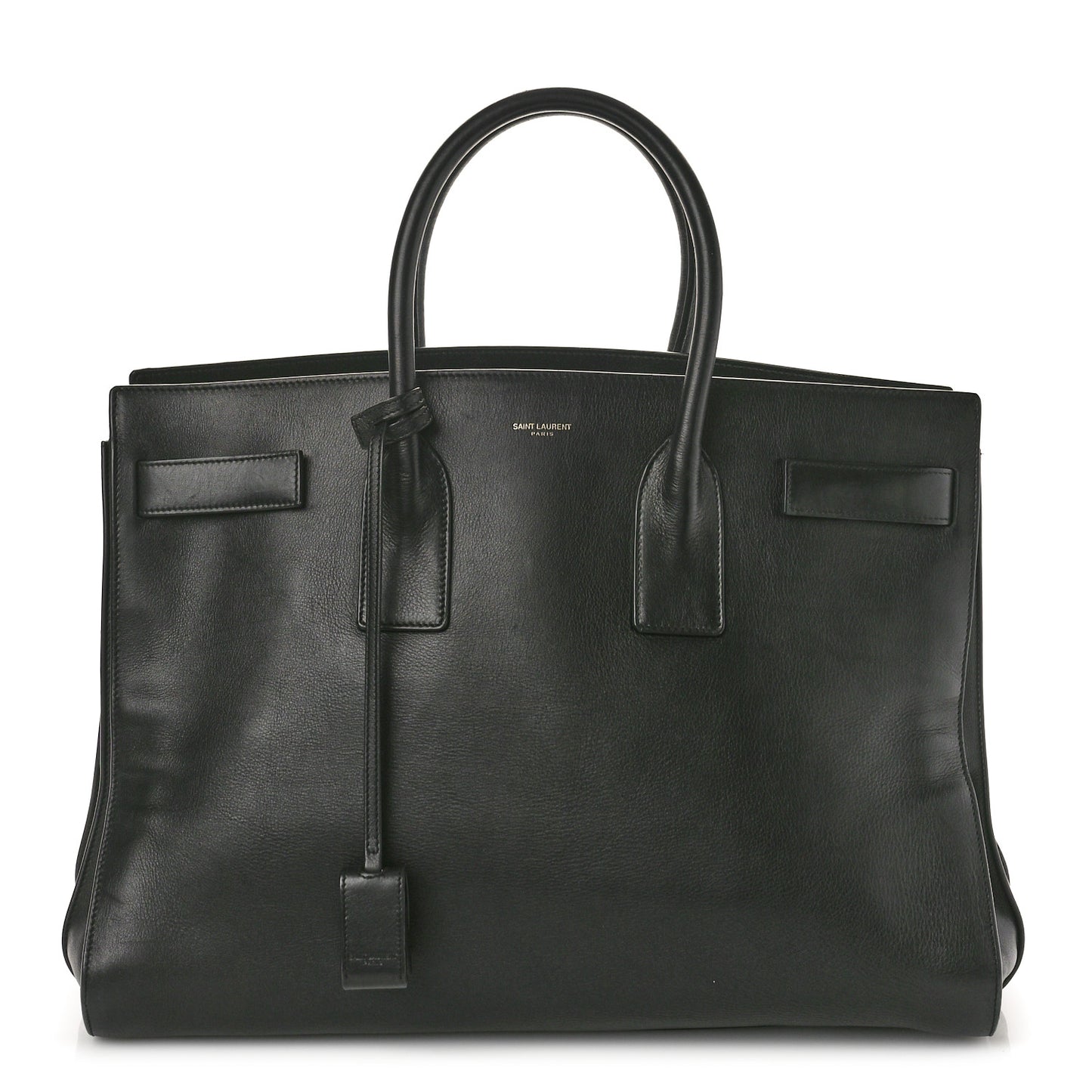 Calfskin Large Sac de Jour Carryall Black