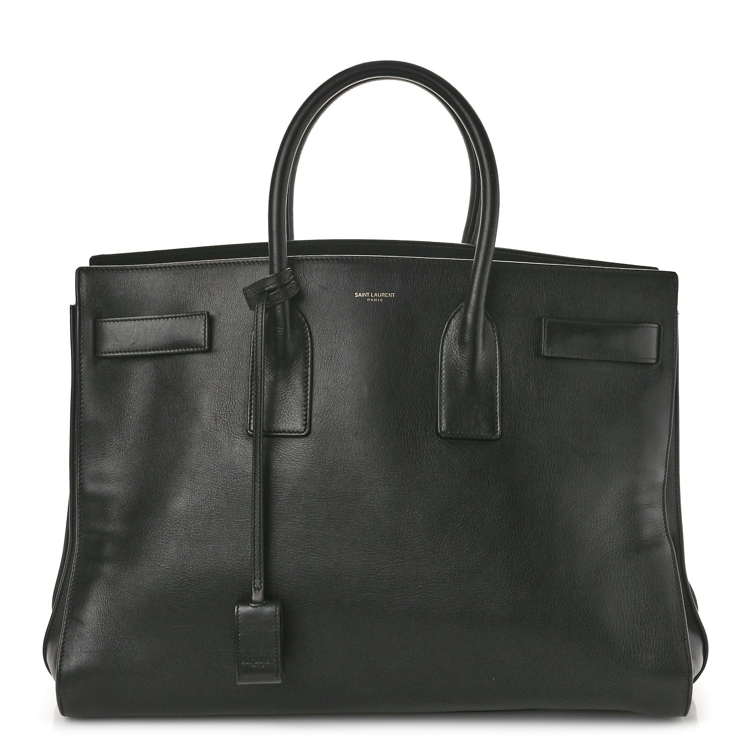Saint Laurent Calfskin Large Sac de Jour Carryall Black 1 of 16
