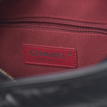 Chanel Aged Calfskin Quilted Small Gabrielle Hobo Black 6 of 11