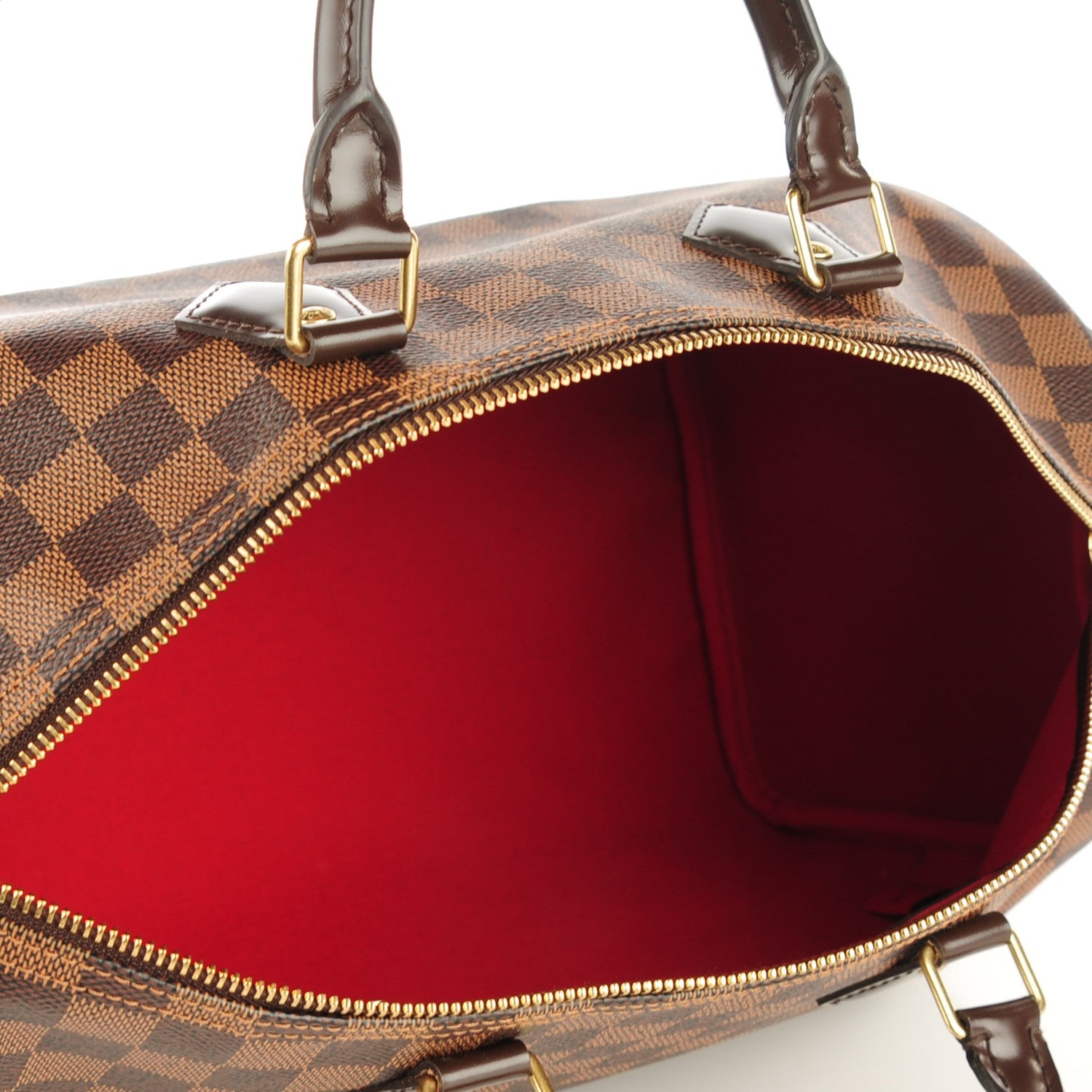 Louis Vuitton Damier Ebene Speedy 35 5 of 8