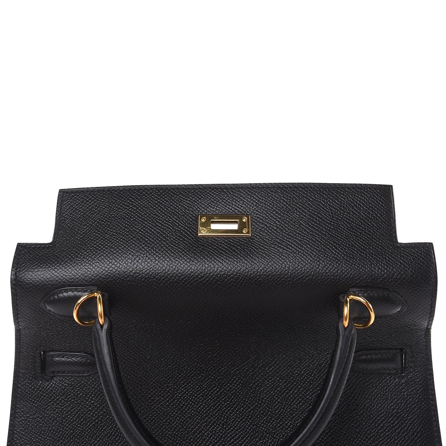 Hermes Epsom Kelly Sellier 25 Black 22 of 34