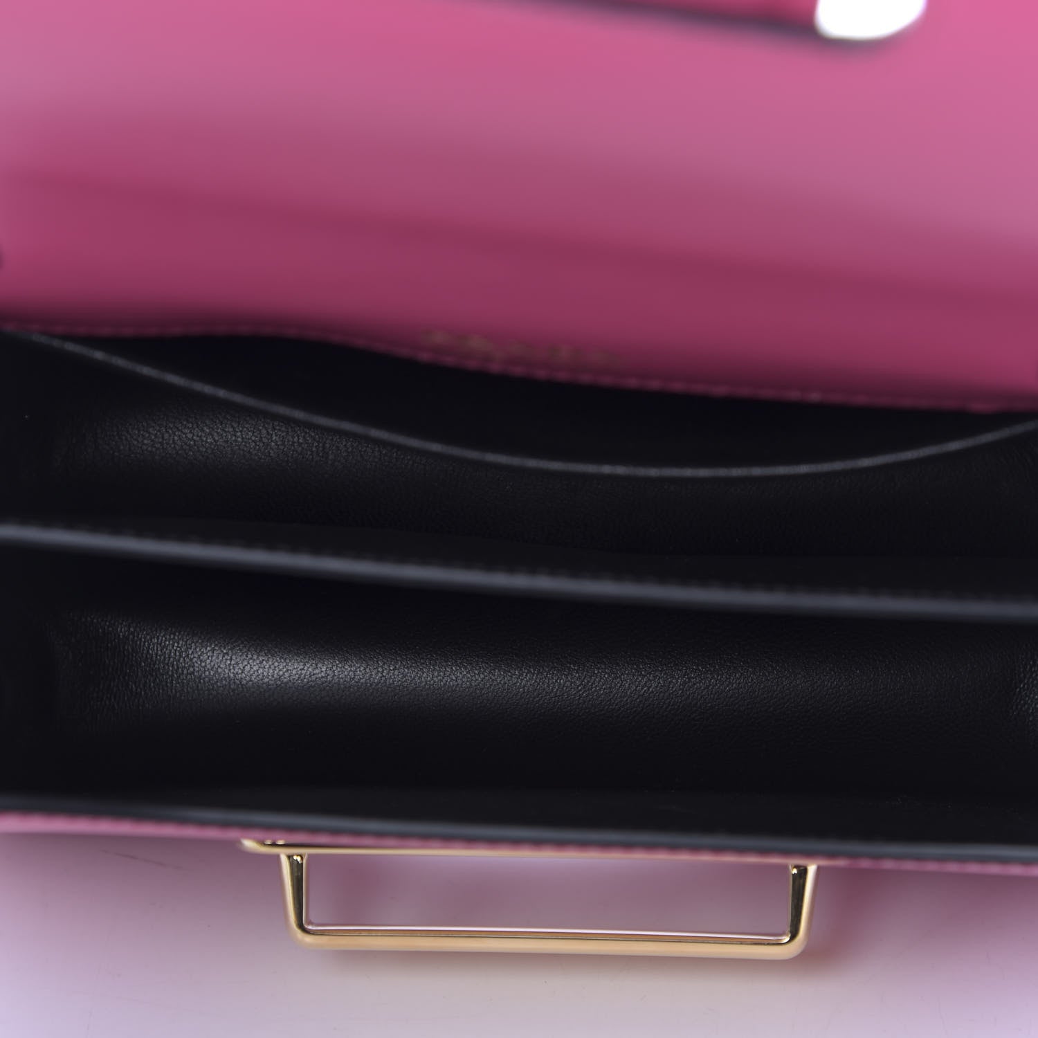 Prada City Calfskin Sidonie Small Chain Crossbody Bag Magenta 5 of 10