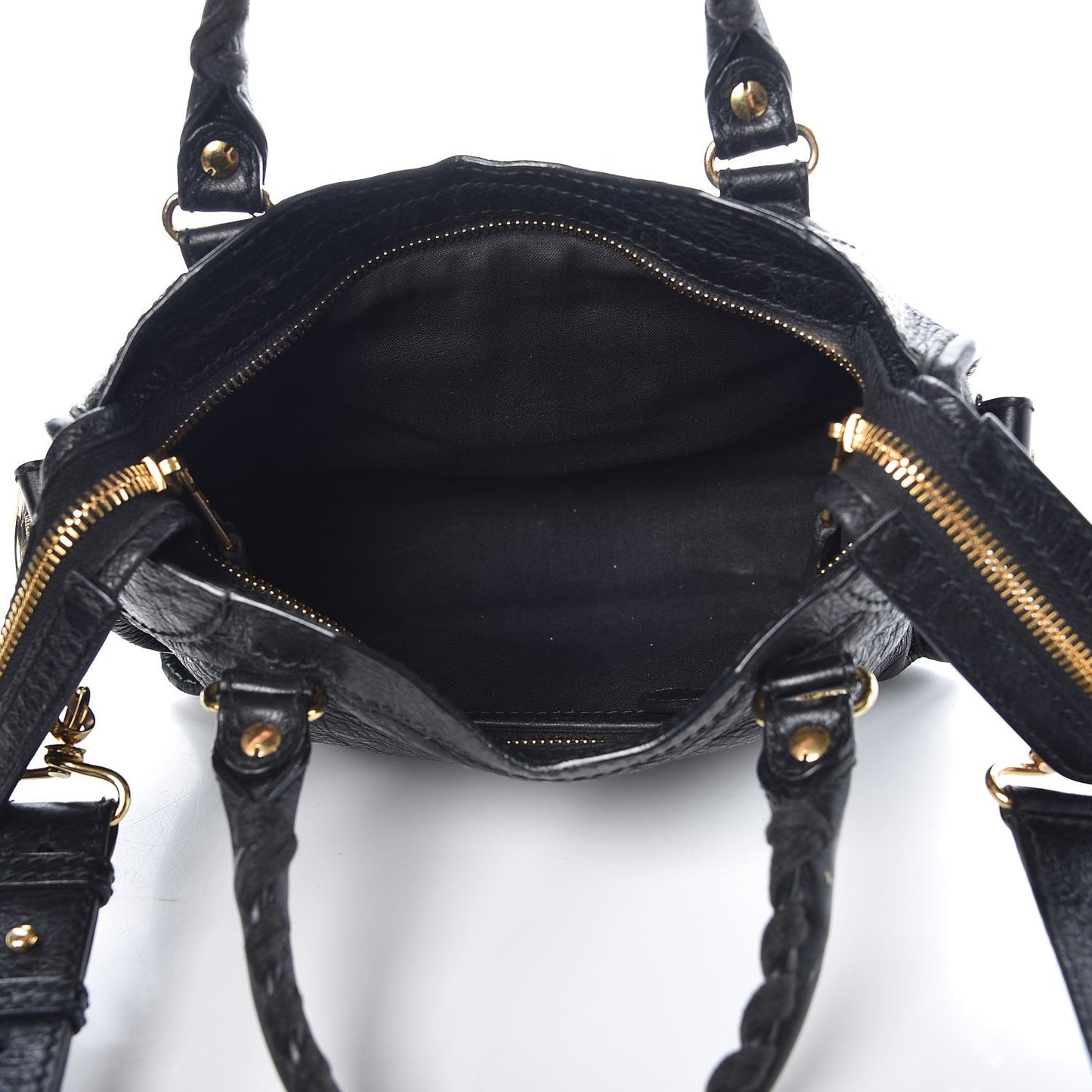 Agneau Giant 12 Gold Hardware Mini City Black