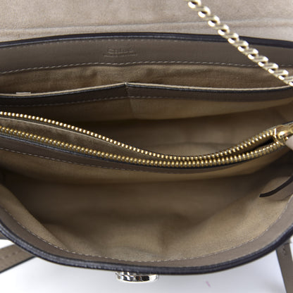 Chloe Calfskin Small Faye Day Shoulder Bag Motty Grey 9 of 19