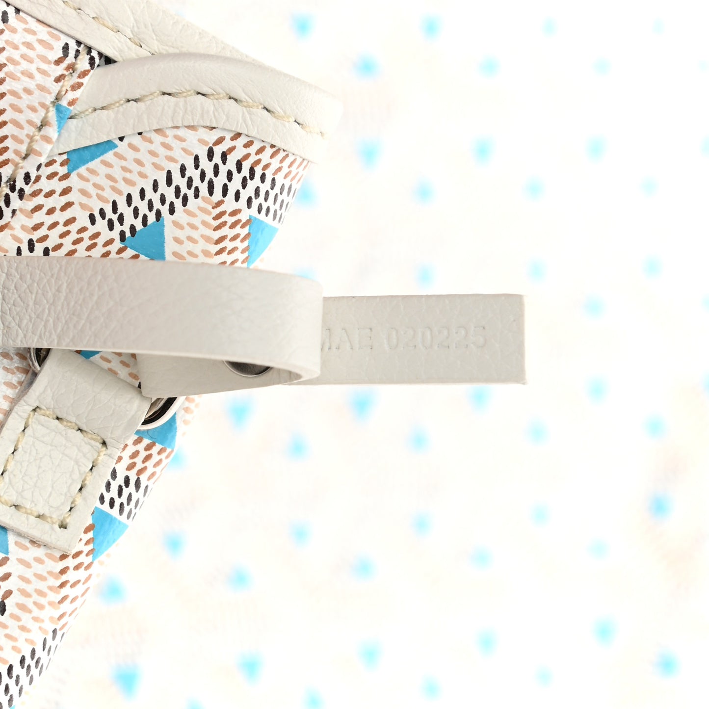 Goyardine Saint Louis Claire Voie PM White Opaline