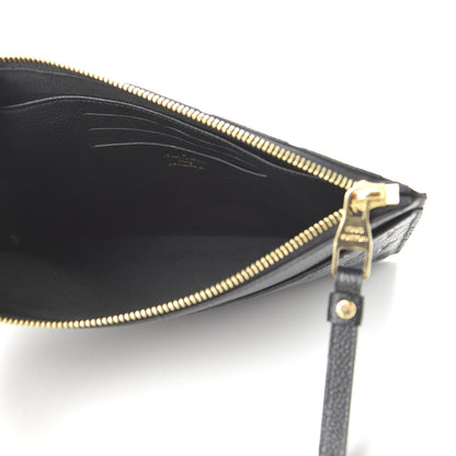 Louis Vuitton Empreinte Pochette Melanie MM Black 5 of 9