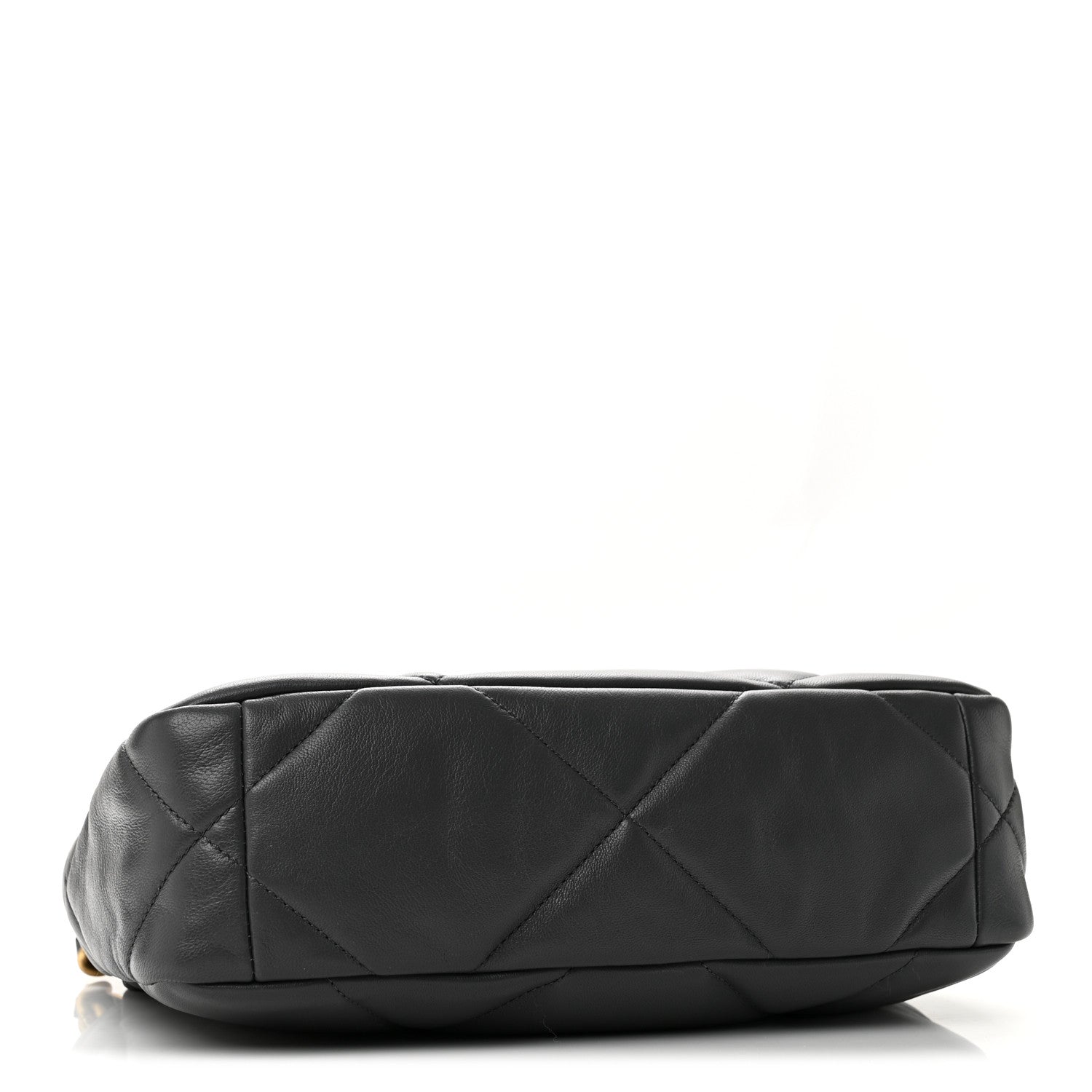 Chanel Lambskin Quilted Medium Chanel 19 Flap Dark Grey 4 of 10