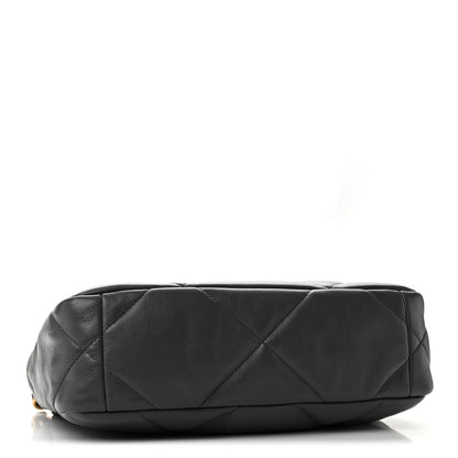 Chanel Lambskin Quilted Medium Chanel 19 Flap Dark Grey 4 of 10