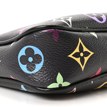 Louis Vuitton LV X TM Monogram Multicolor Pochette Accessories Black 8 of 9