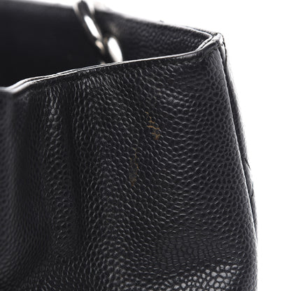 Chanel Caviar Quilted Grand Shopping Tote GST Black 13 of 14