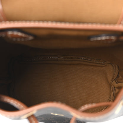 Celine Triomphe Canvas Calfskin Mini Folco Backpack Tan 5 of 9