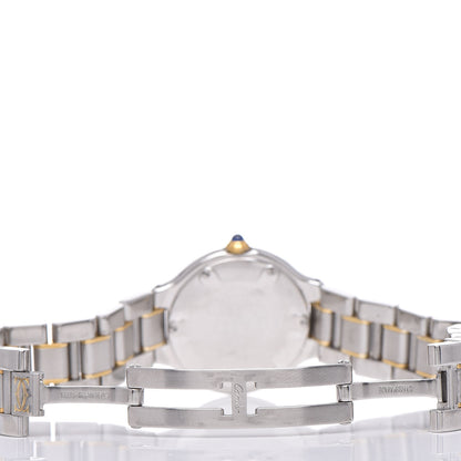Cartier Stainless Steel 18K Yellow Gold 28mm Must De 21 Quartz Watch 9 of 17