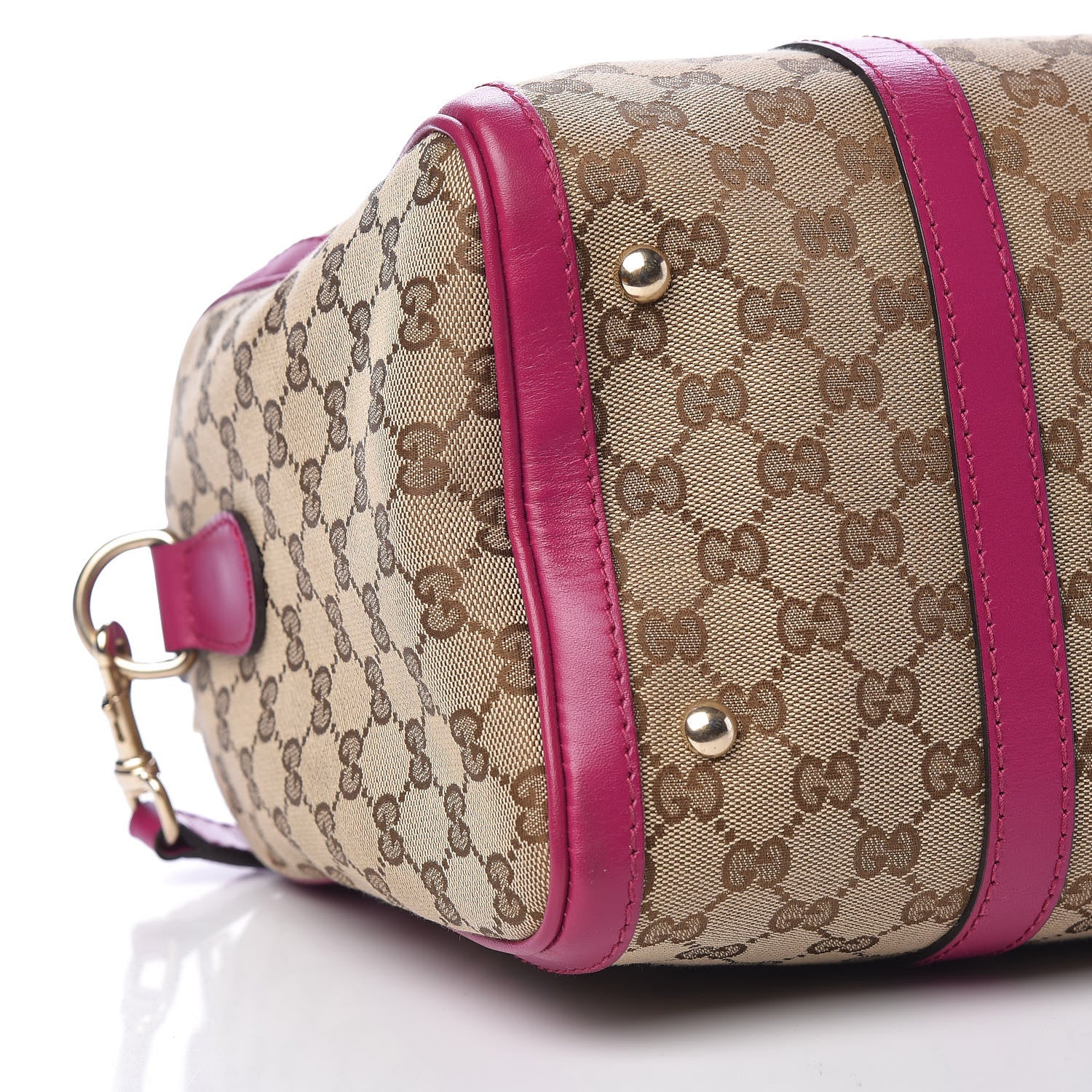 Gucci Monogram Medium Joy Boston Pink 8 of 17