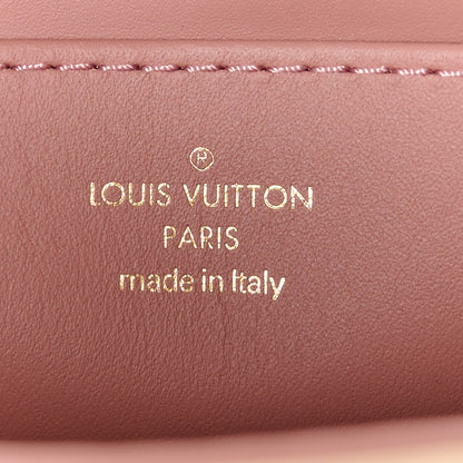 Louis Vuitton Lambskin Malletage Top Handle GO-14 MM Beige Rose 7 of 11