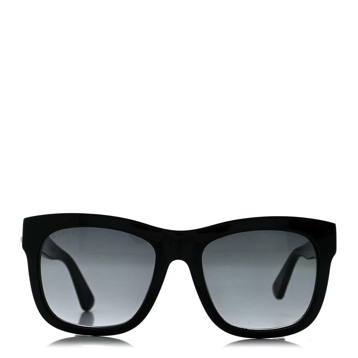 Acetate Square Frame Sunglasses GG0032S Black