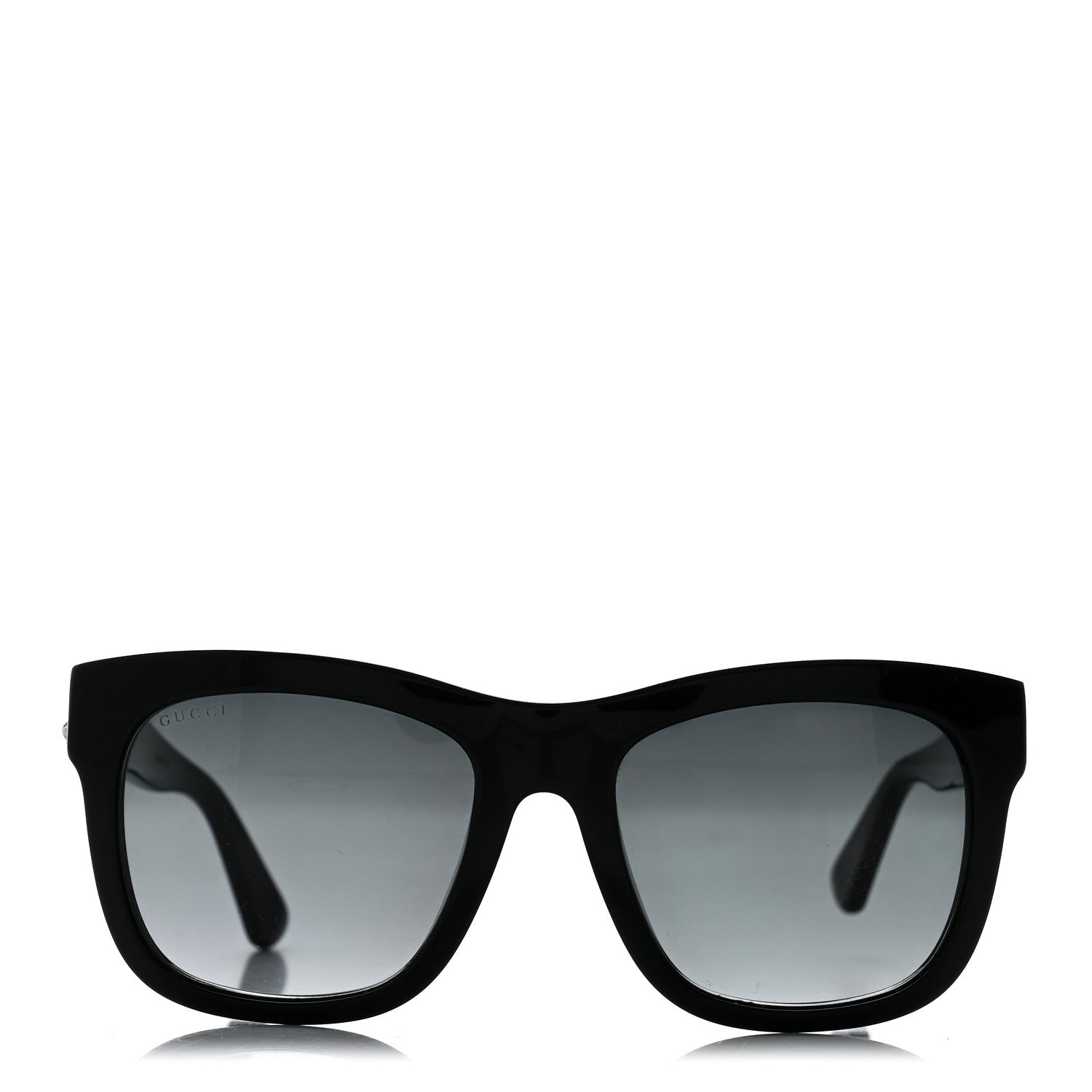 Gucci Acetate Square Frame Sunglasses GG0032S Black 2 of 7