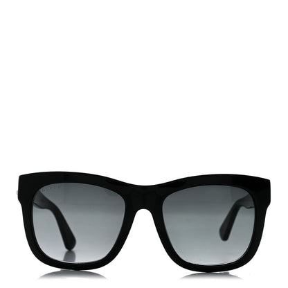 Gucci Acetate Square Frame Sunglasses GG0032S Black 2 of 7