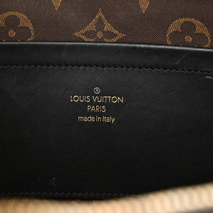 Louis Vuitton Calfskin Monogram Embossed Utility Crossbody Black 6 of 14