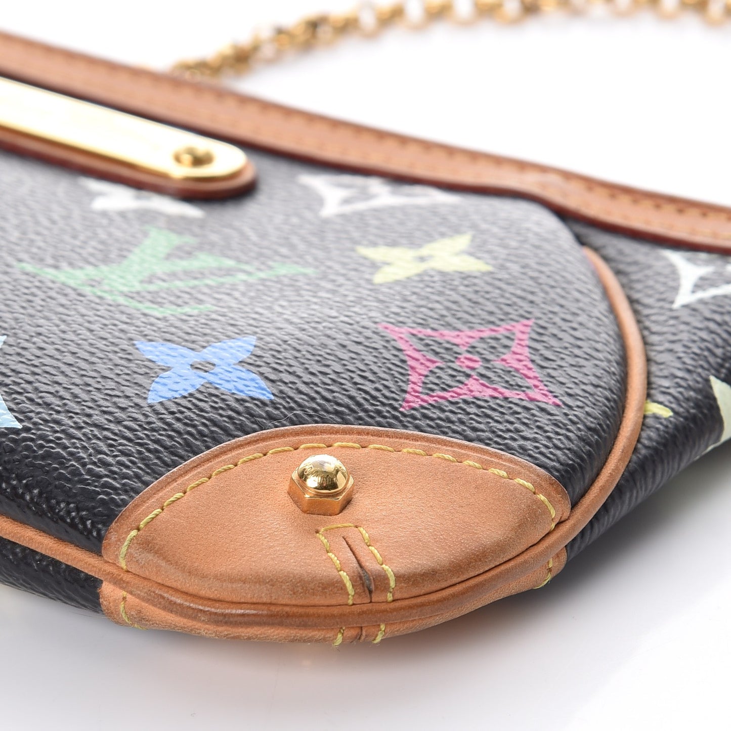 Monogram Multicolor Pochette Milla MM Black