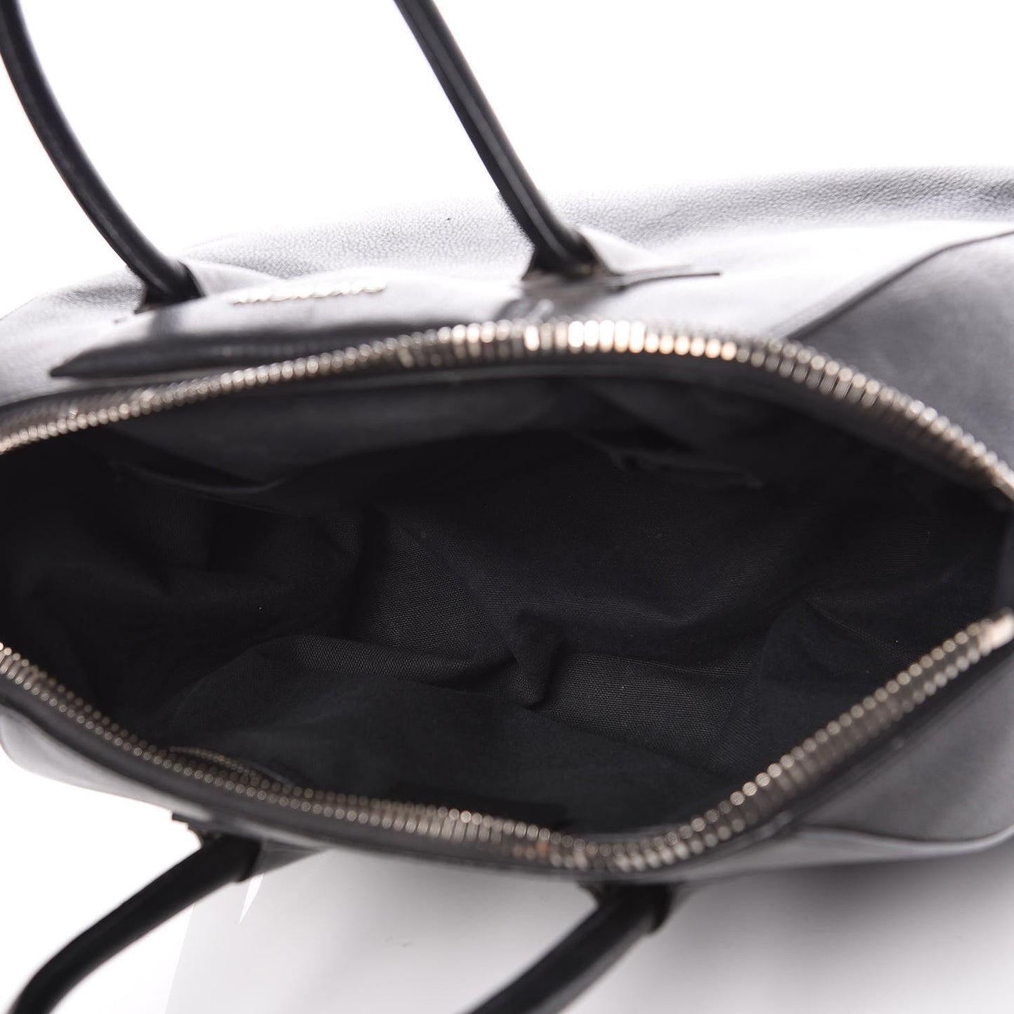 Sugar Goatskin Medium Antigona Black