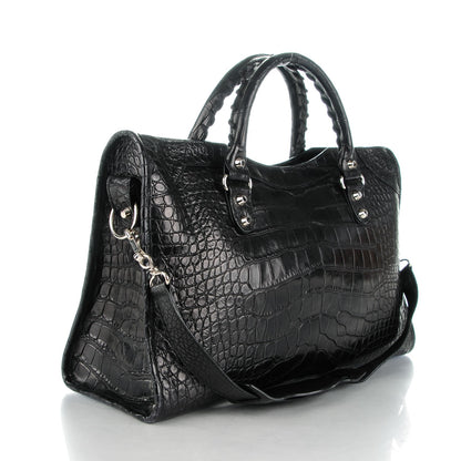 Balenciaga Crocodile City Black 3 of 8
