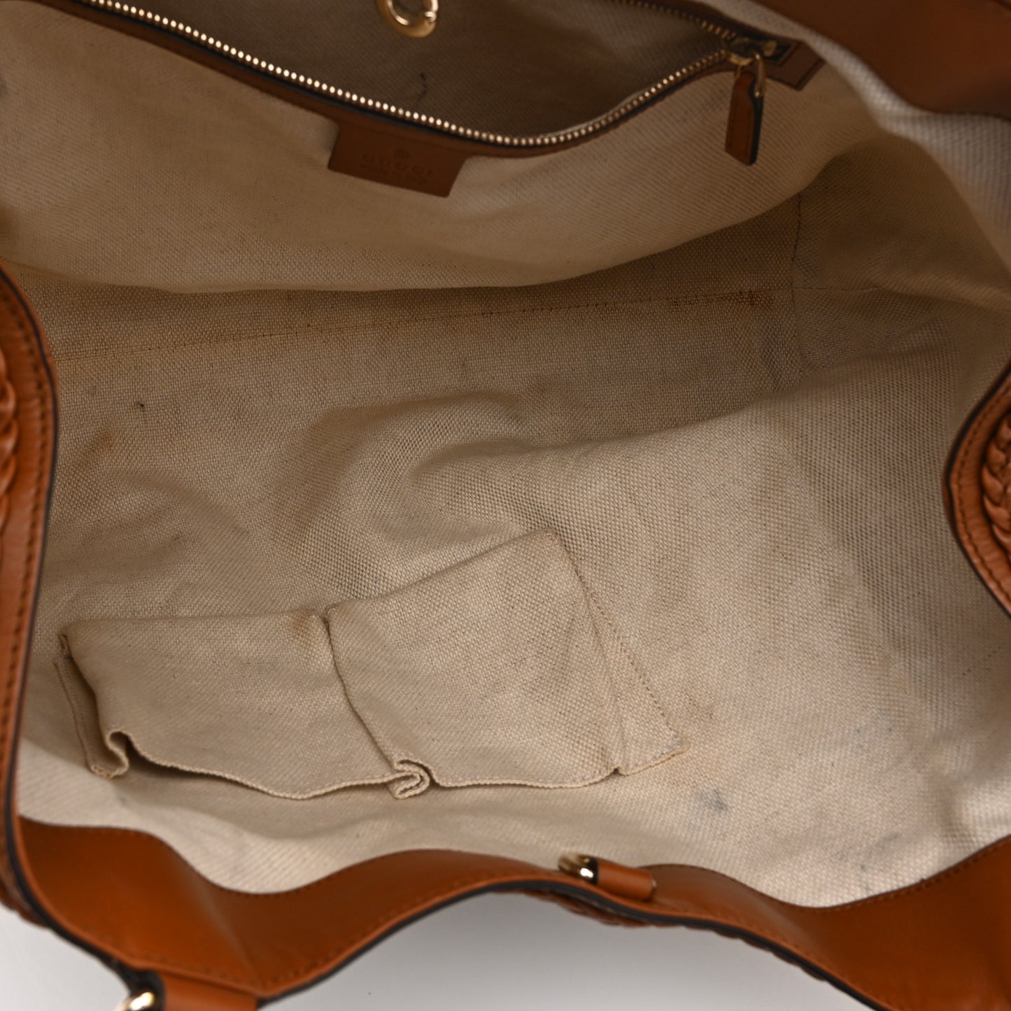 Monogram Medium Brick Lane Tote Brown