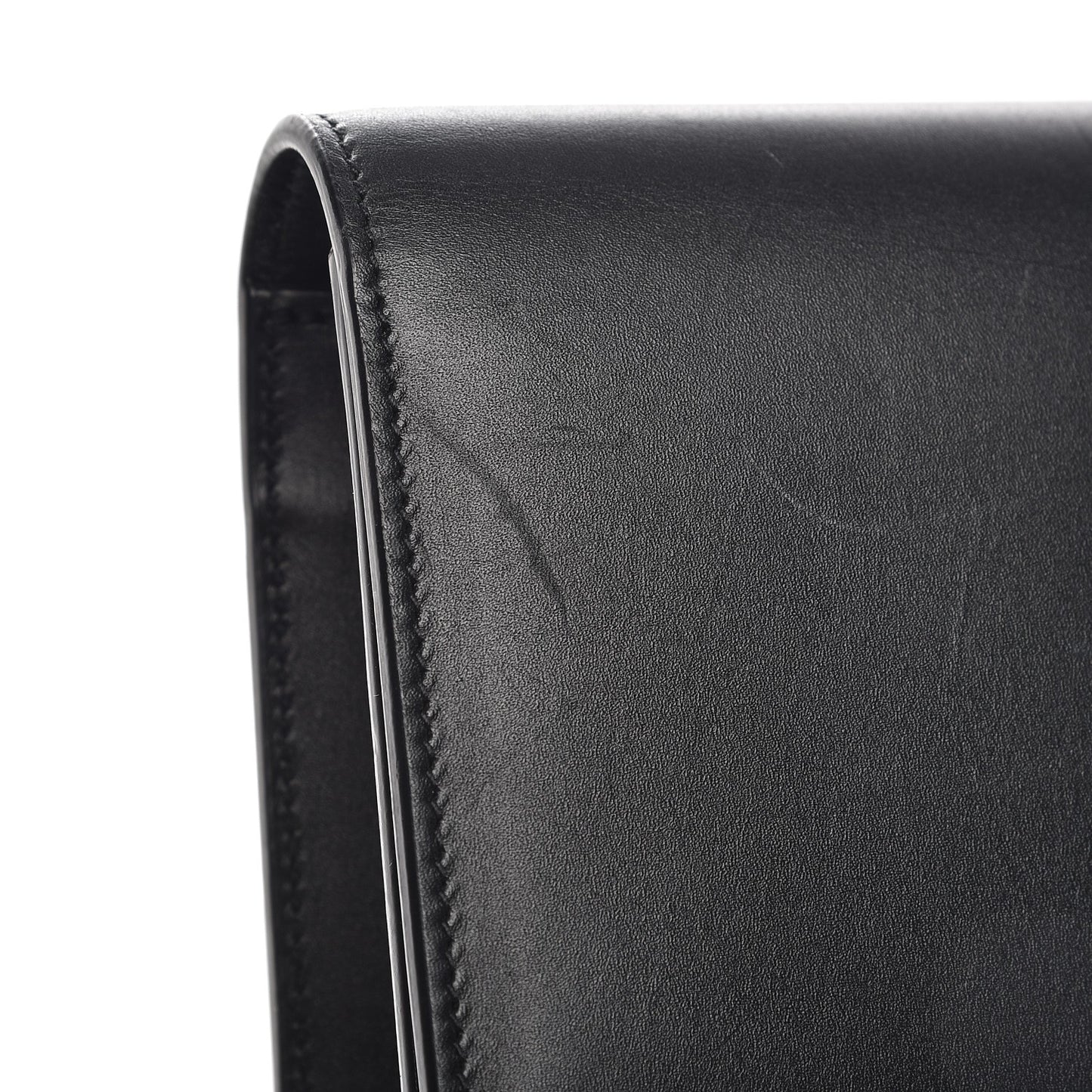 Calfskin Classic Monogram Tassel Clutch Black