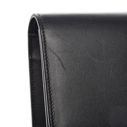 Saint Laurent Calfskin Classic Monogram Tassel Clutch Black 8 of 8
