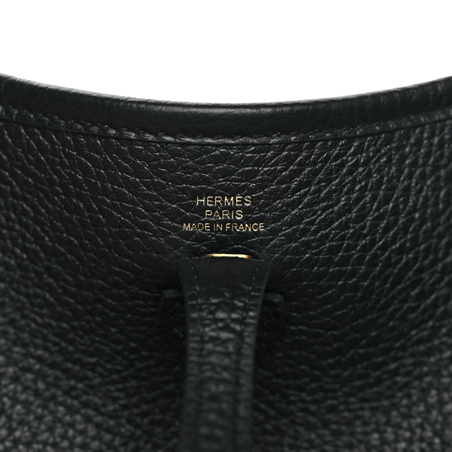 Hermes Taurillon Clemence Evelyne TPM Black 6 of 11