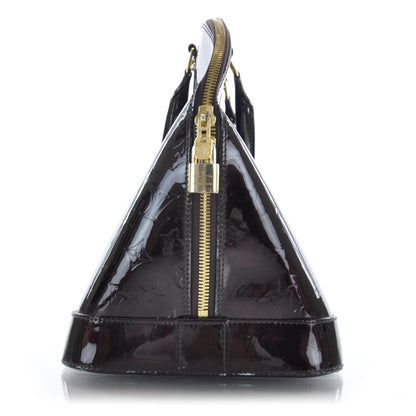 Louis Vuitton Vernis Alma GM Amarante 4 of 8