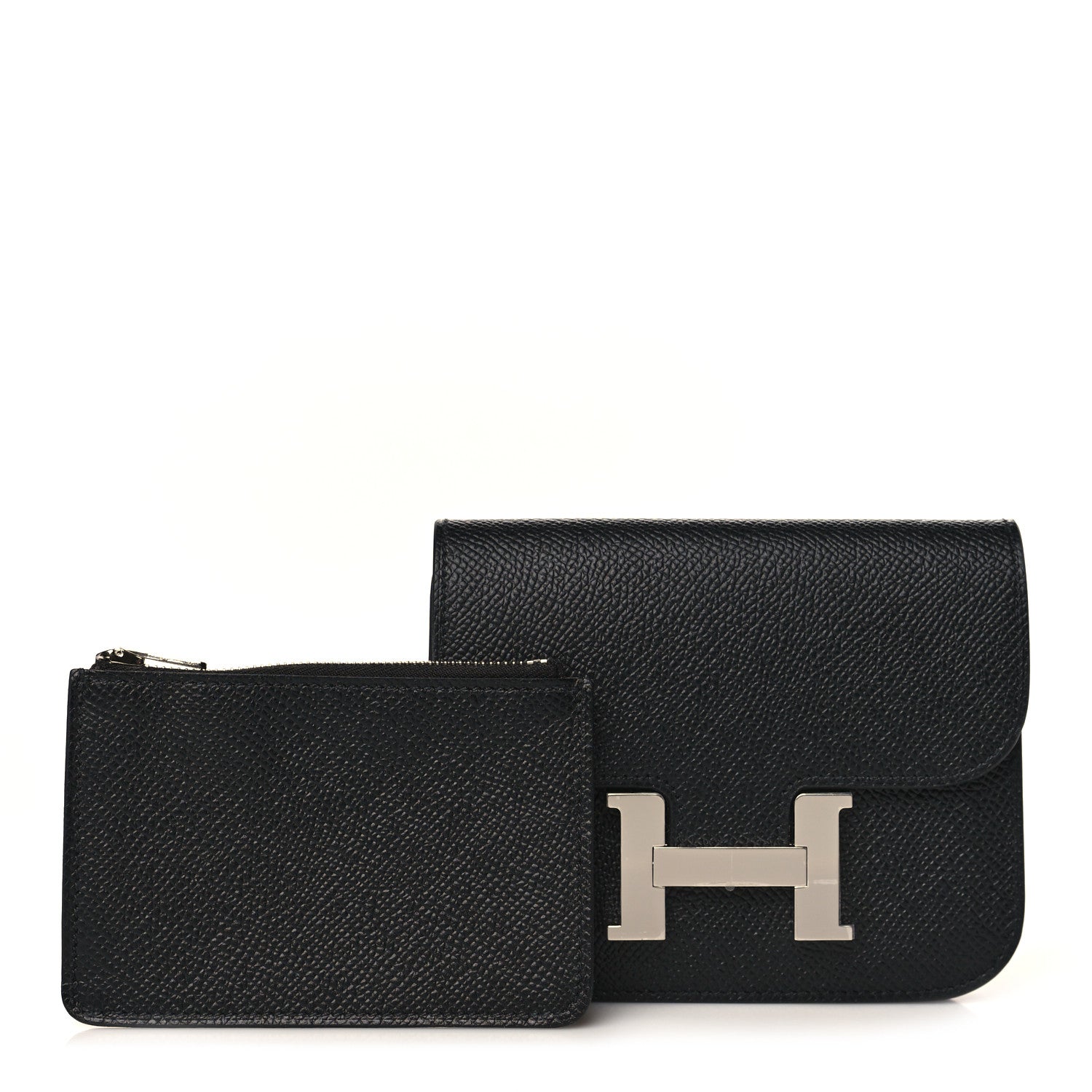Hermes Epsom Constance Slim Wallet Black 1 of 9