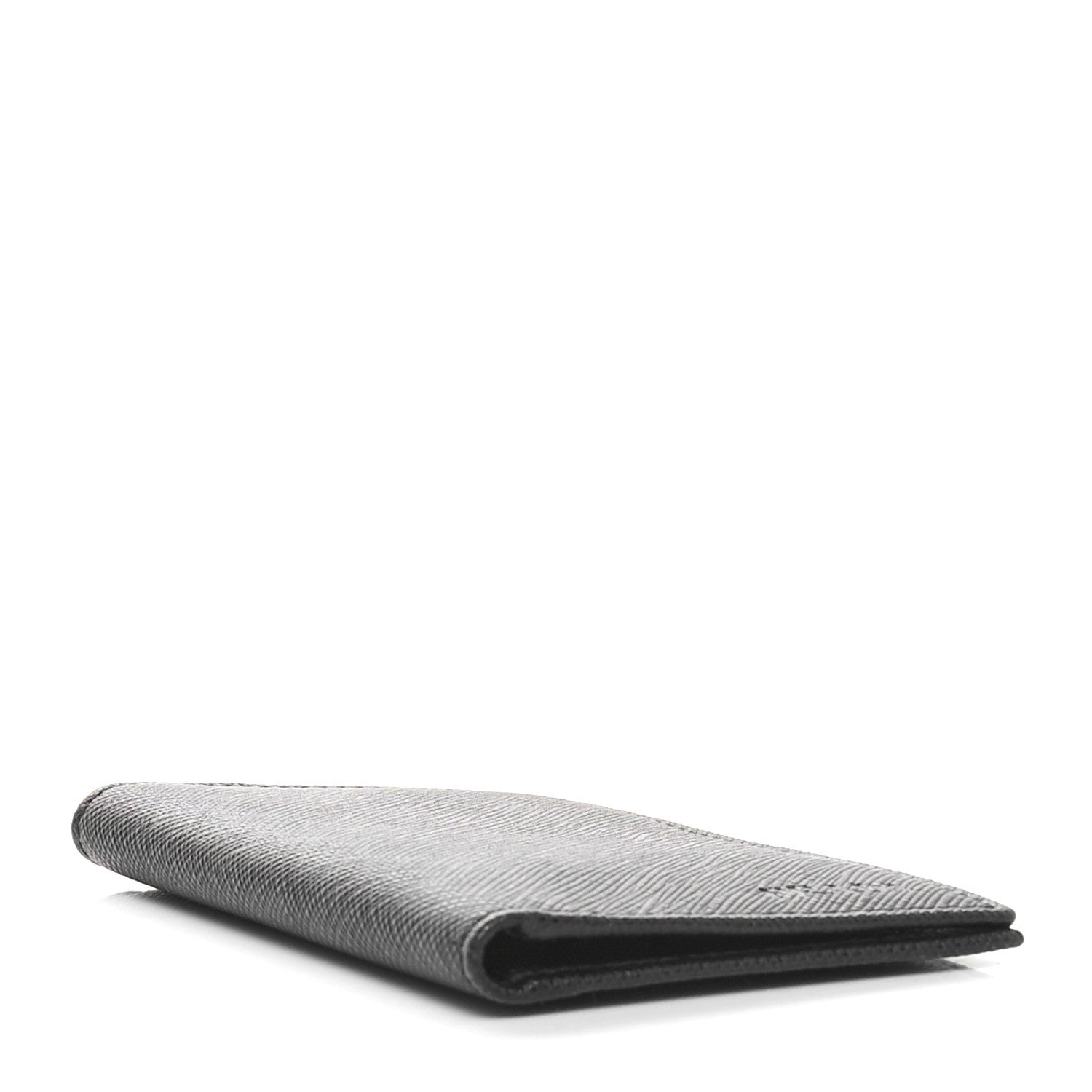 Prada Saffiano Flap Card Holder Black 4 of 7