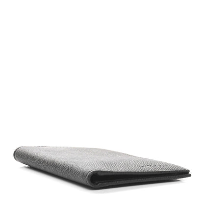 Prada Saffiano Flap Card Holder Black 4 of 7