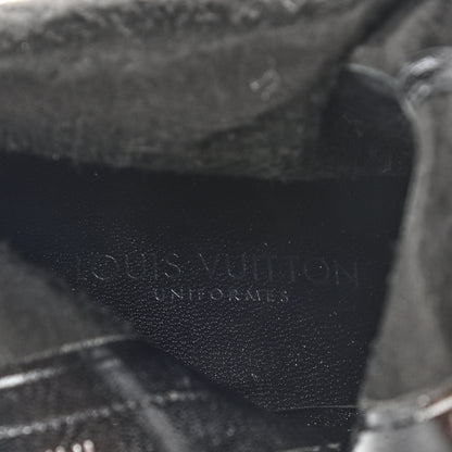 Louis Vuitton Patent Uniformes Silhouette Ankle Boots 38.5 Black 7 of 12