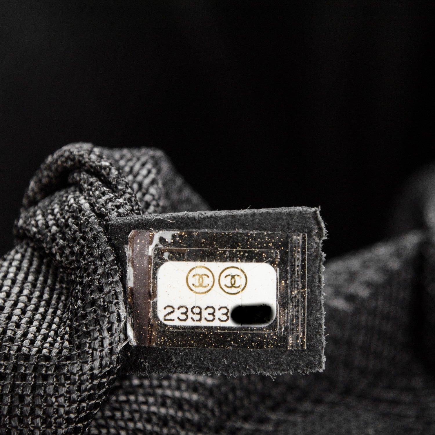 Chanel Calfskin Chevron Quilted XXL Travel Flap Bag Black 8 of 8