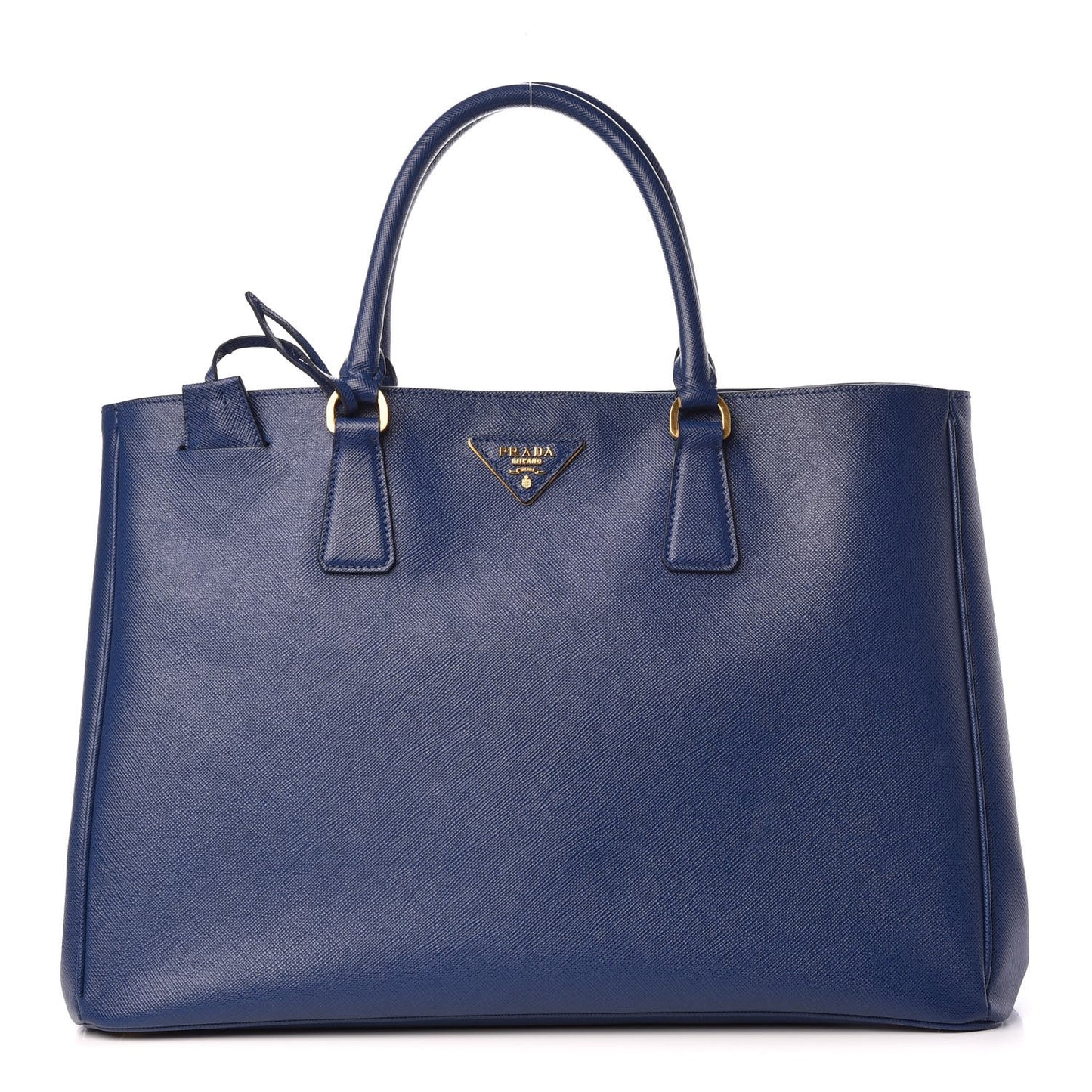 Saffiano Lux Large Tote Bluette