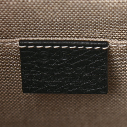 Gucci Dollar Calfskin Small Interlocking G Shoulder Bag Black 9 of 11