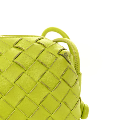 Bottega Veneta Nappa Intrecciato Small Loop Camera Bag Acid Kiwi 15 of 16