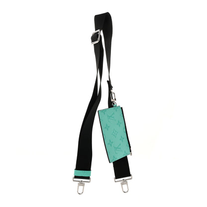 Louis Vuitton Taiga Monogram Gaston Strap And Key Pouch Miami Green 1 of 4